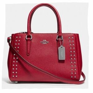 Coach Mini Surrey Carryall with Rivets